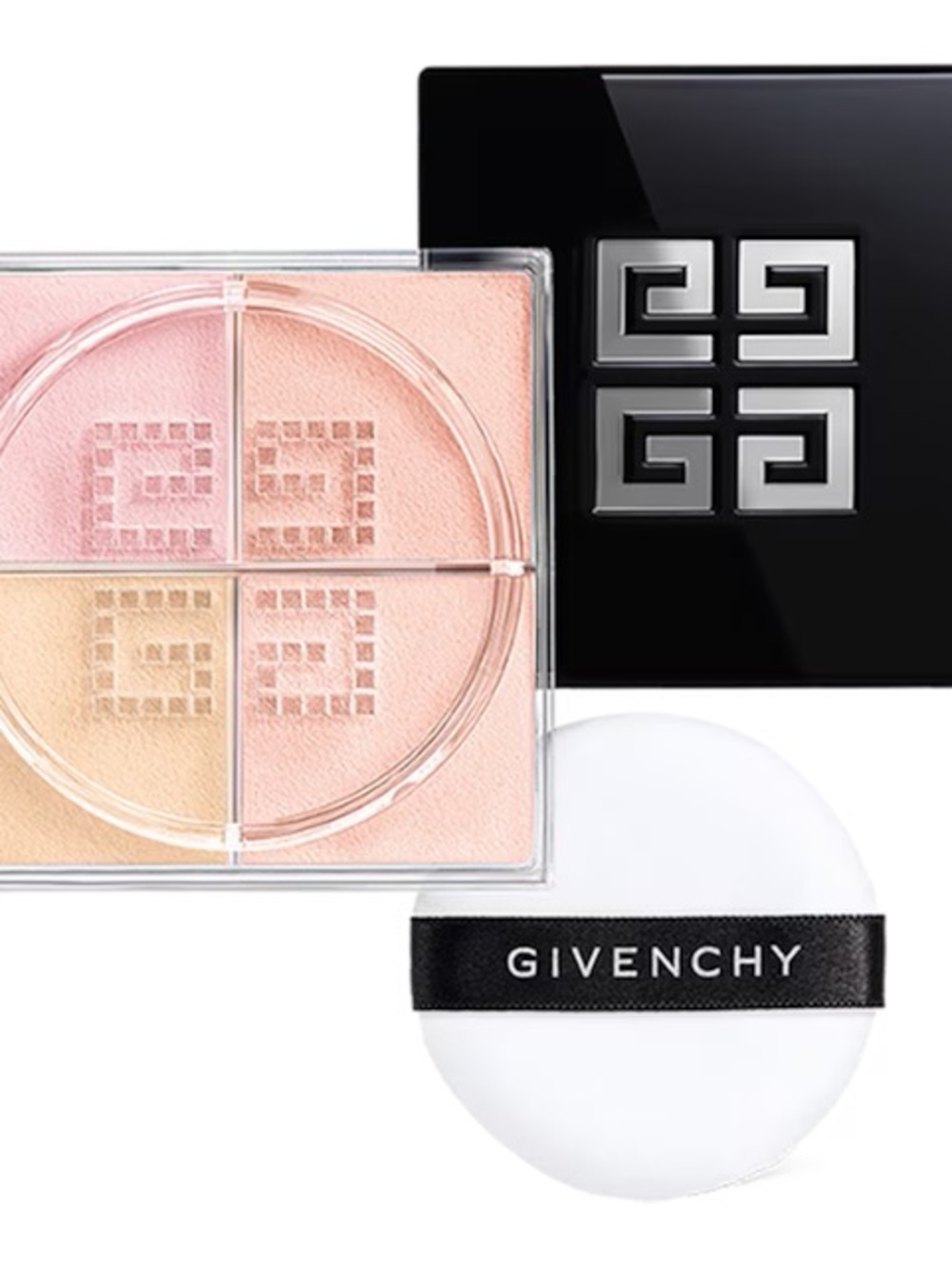 Givenchy Prisme Libre Finishing Powder - Pink, Peach & Cream 03 Voile Rosé Mini